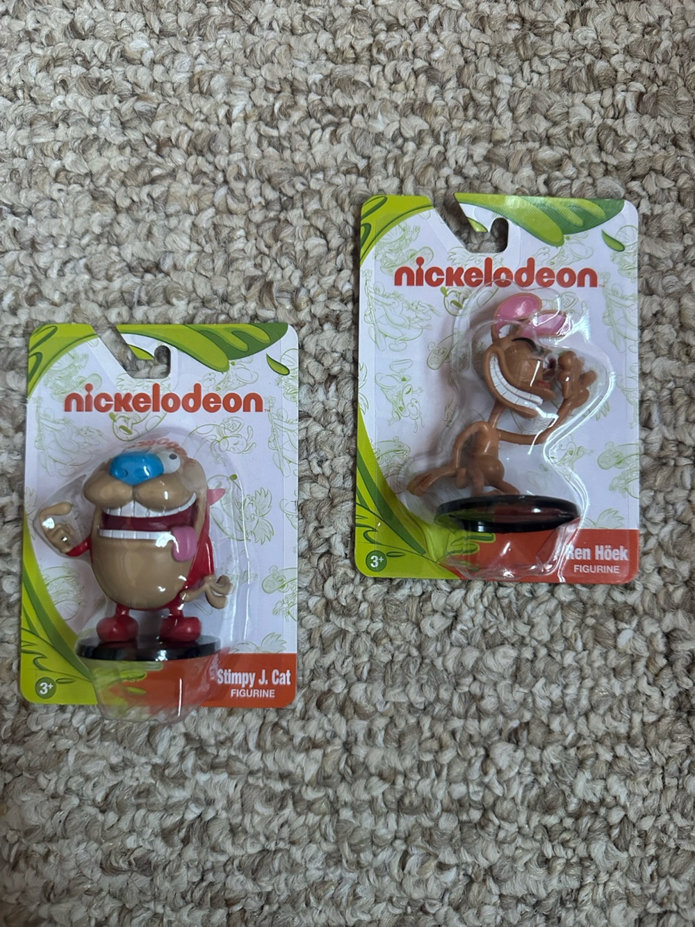 Nickelodeon Ren & Stimpy Kids Toy Figurine Set -